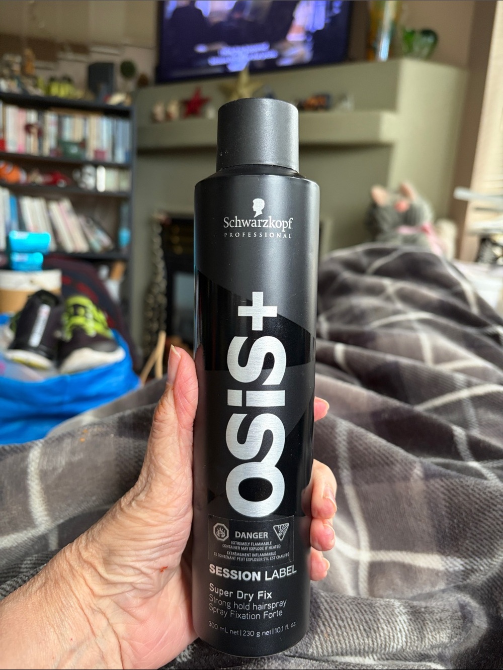 Schwarzkopf OSIS+ Session Label Super Dry Fix Hairspray - 300ml